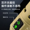 Nueva alarma de protección de cuerpo linterna de luz brillante luz de advertencia roja y azul con clip de pluma luz de trabajo colgante portátil ultra brillante disparo largo details Picture